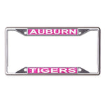 Wholesale-Auburn Tigers GLITTER BACKGROUND Lic Plt Frame S/S Printed