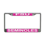 Wholesale-Florida State Seminoles Lic Plt Frame S/L Printed