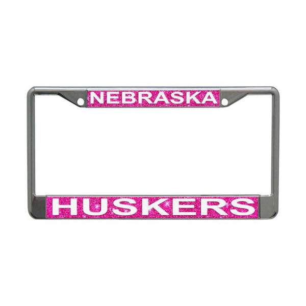 Wholesale-Nebraska Cornhuskers Lic Plt Frame S/L Printed