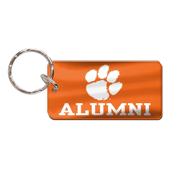 Clemson Tigers Keychain Rectangle