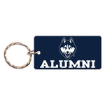 UConn Huskies Keychain Rectangle