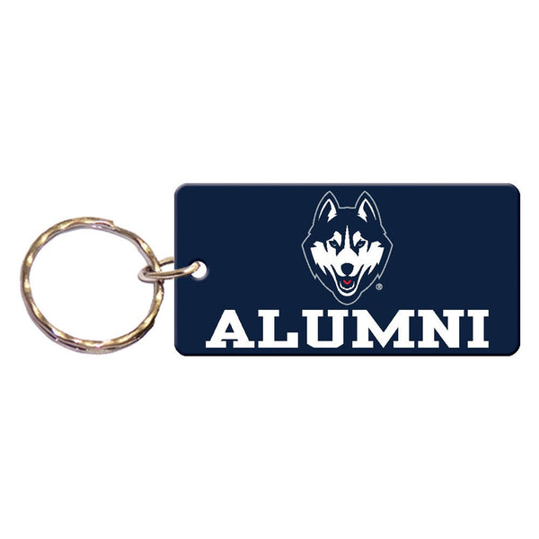 UConn Huskies Keychain Rectangle