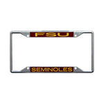 Wholesale-Florida State Seminoles Lic Plt Frame S/S Printed