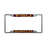 Wholesale-Florida State Seminoles Lic Plt Frame S/S Printed