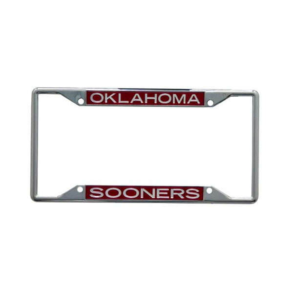 Wholesale-Oklahoma Sooners Lic Plt Frame S/S Printed