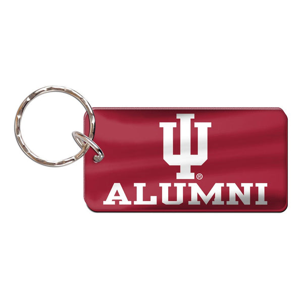 Indiana Hoosiers ALUMNI Keychain Rectangle