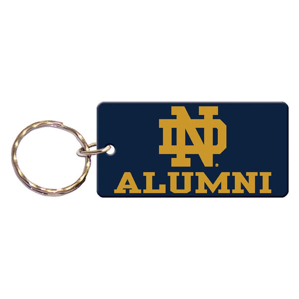 Notre Dame Fighting Irish Keychain Rectangle
