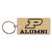 Purdue Boilermakers Keychain Rectangle