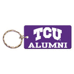 Wholesale-TCU Horned Frogs Keychain Rectangle