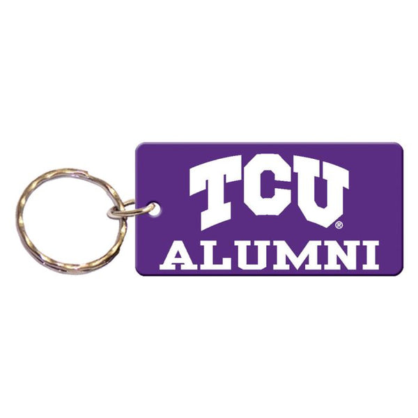 Wholesale-TCU Horned Frogs Keychain Rectangle