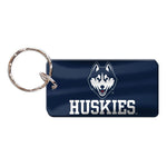 UConn Huskies Keychain Rectangle