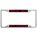 Wholesale-Texas Tech Red Raiders Lic Plt Frame S/S Printed