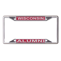 Wholesale-Wisconsin Badgers ALUMNI Lic Plt Frame S/S Printed