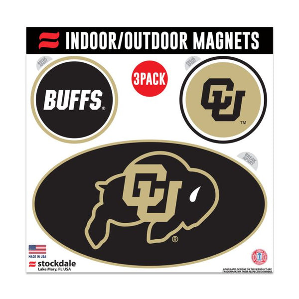 Wholesale-Colorado Buffaloes Outdoor Magnets 6" x 6"