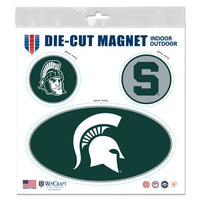 Wholesale-Michigan State Spartans Outdoor Magnets 6" x 6"