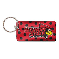 Wholesale-Illinois State Redbirds Keychain Rectangle