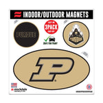 Wholesale-Purdue Boilermakers Outdoor Magnets 6" x 6"