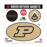 Wholesale-Purdue Boilermakers Outdoor Magnets 6" x 6"