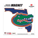 Wholesale-Florida Gators STATE Outdoor Magnets 6" x 6"