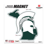 Wholesale-Michigan State Spartans STATE Outdoor Magnets 6" x 6"