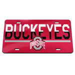 Wholesale-Ohio State Buckeyes DUO Specialty Acrylic License Plate