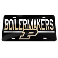 Wholesale-Purdue Boilermakers COLOR DUO Specialty Acrylic License Plate