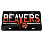 Wholesale-Oregon State Beavers COLOR DUO Specialty Acrylic License Plate