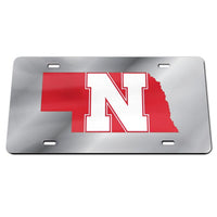 Wholesale-Nebraska Cornhuskers STATE Acrylic Classic License Plates