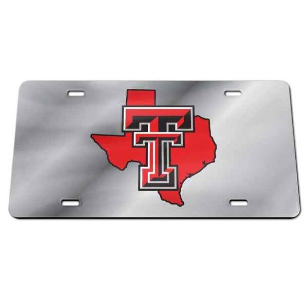 Wholesale-Texas Tech Red Raiders STATE Specialty Acrylic License Plate