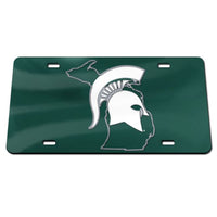 Wholesale-Michigan State Spartans STATE Specialty Acrylic License Plate