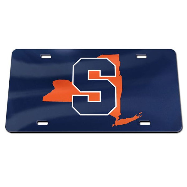 Wholesale-Syracuse Orange STATE Specialty Acrylic License Plate