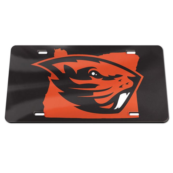 Wholesale-Oregon State Beavers STATE Specialty Acrylic License Plate