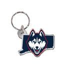 UConn Huskies Keychain Freeform
