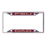 Wholesale-Florida State Seminoles Lic Plt Frame S/S Printed
