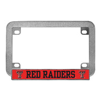 Wholesale-Texas Tech Red Raiders Motorcyle Metal Plate Frame