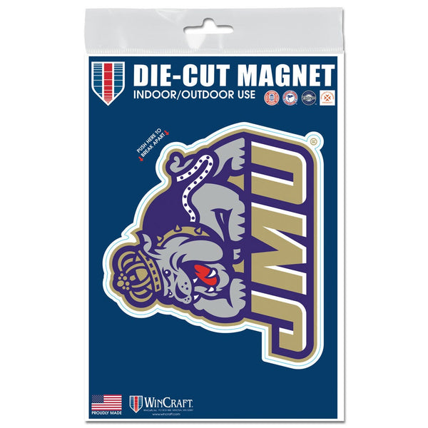 James Madison Dukes Outdoor Magnets 3" x 5"