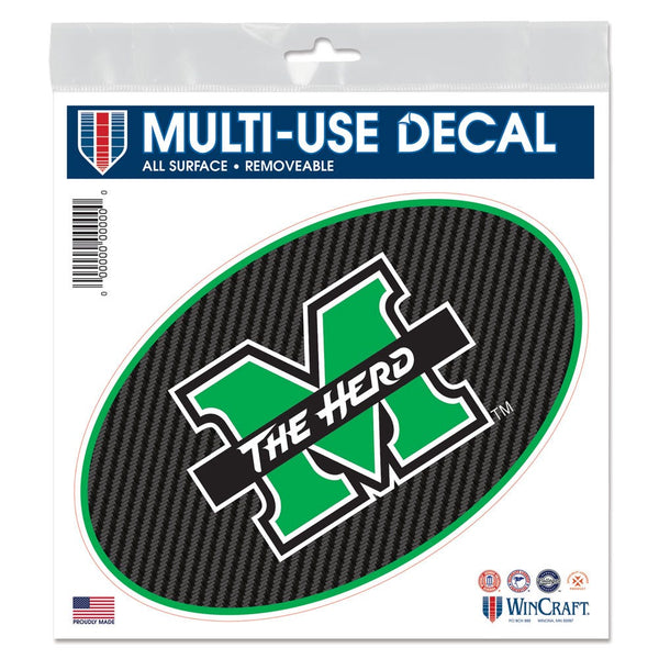 Marshall Thundering Herd All Surface Decal 6" x 6"