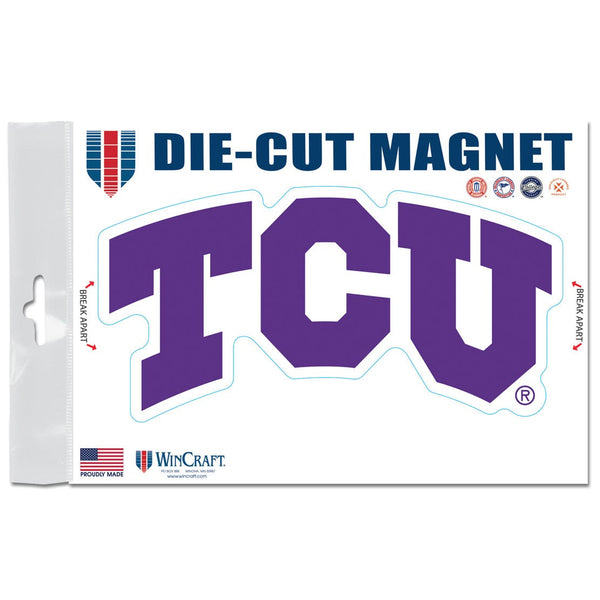 TCU Horned Frogs Outdoor Magnets 3" x 5"