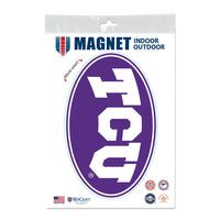 TCU Horned Frogs Outdoor Magnets 5" x 7"