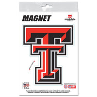 Wholesale-Texas Tech Red Raiders Outdoor Magnets 3" x 5"