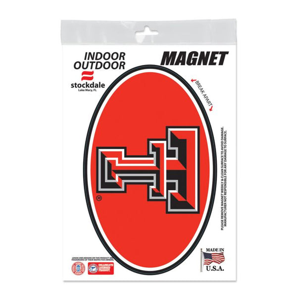 Wholesale-Texas Tech Red Raiders Outdoor Magnets 5" x 7"