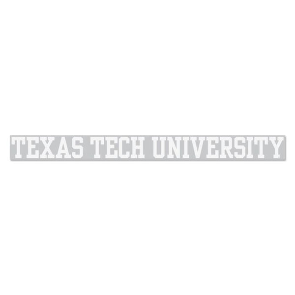 Wholesale-Texas Tech Red Raiders Window Decals 2" x 19"