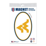 West Virginia Mountaineers Outdoor Magnets 5" x 7"