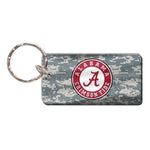 Alabama Crimson Tide CAMO Keychain Rectangle