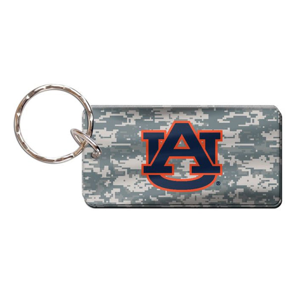 Wholesale-Auburn Tigers CAMO Keychain Rectangle