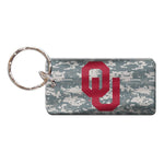 Wholesale-Oklahoma Sooners CAMO Keychain Rectangle