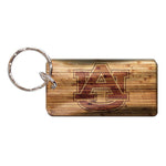 Wholesale-Auburn Tigers WOOD Keychain Rectangle