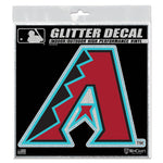 Arizona Diamondbacks Decal Glitter 6" x 6"