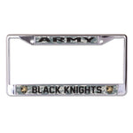 Wholesale-Army Black Knights Lic Plt Frame S/L Printed