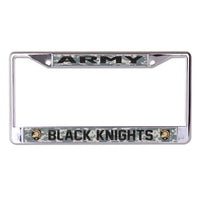 Wholesale-Army Black Knights Lic Plt Frame S/L Printed